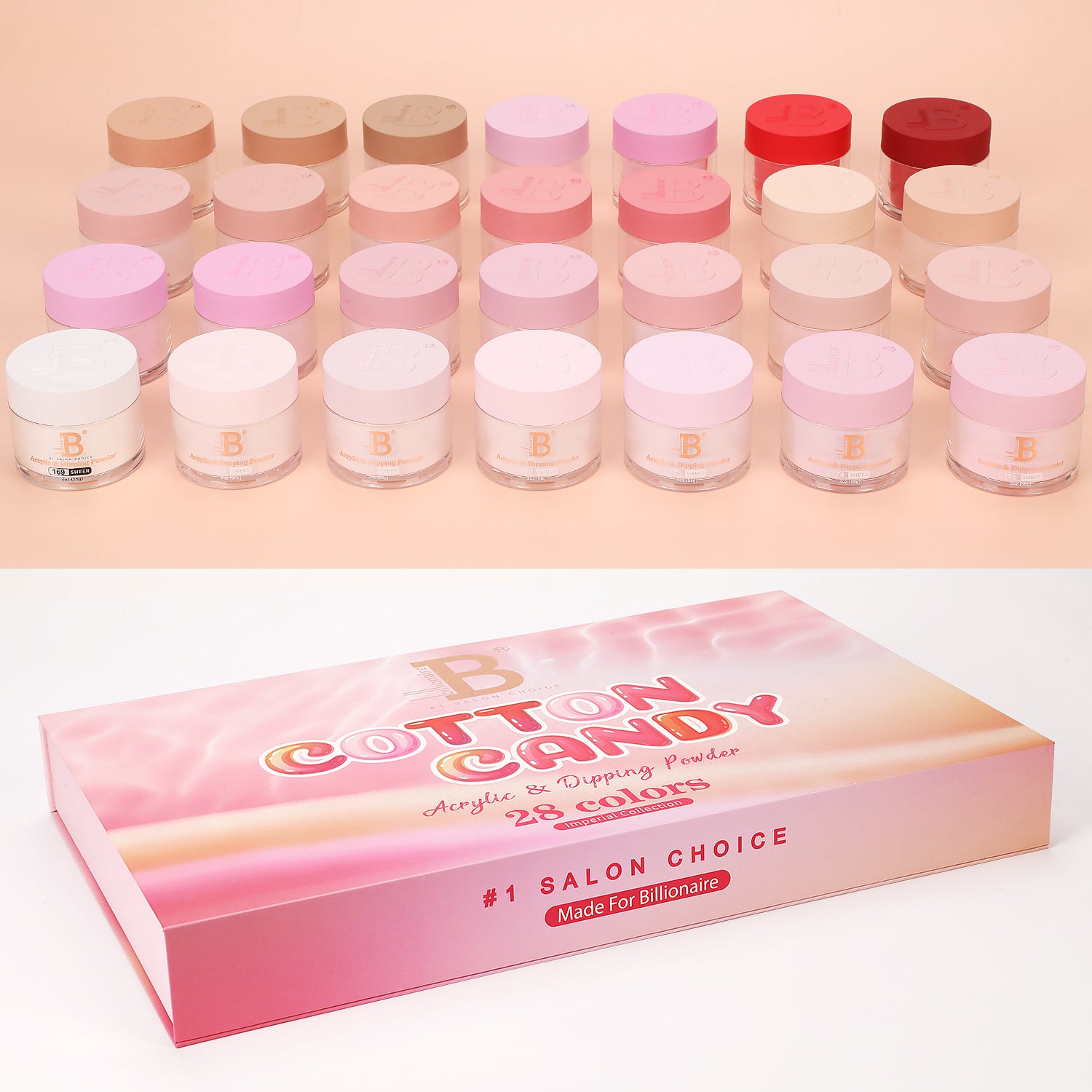 Billionaire Cotton Candy 28 Colors Collection