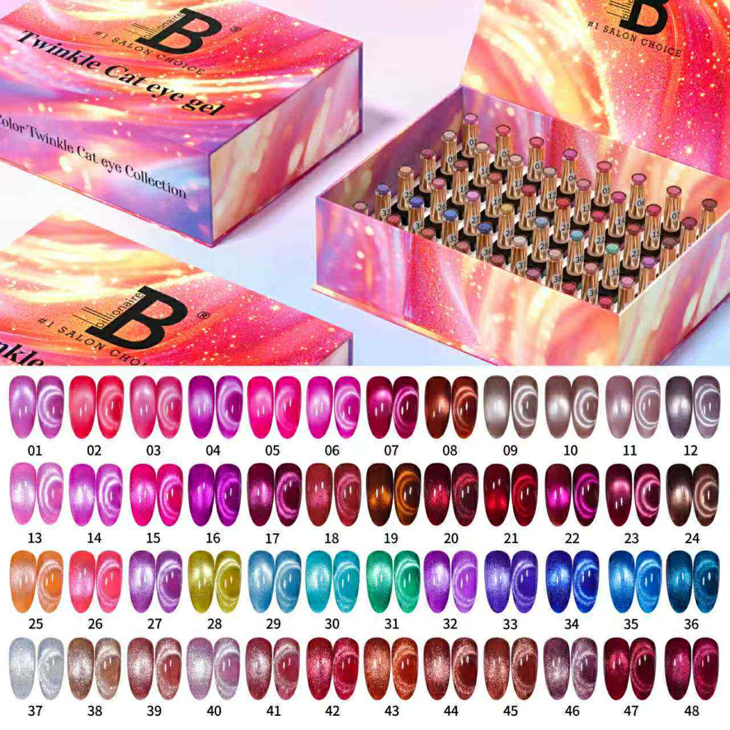 Billionaire Twinkle Cateye Gel 48 Colors