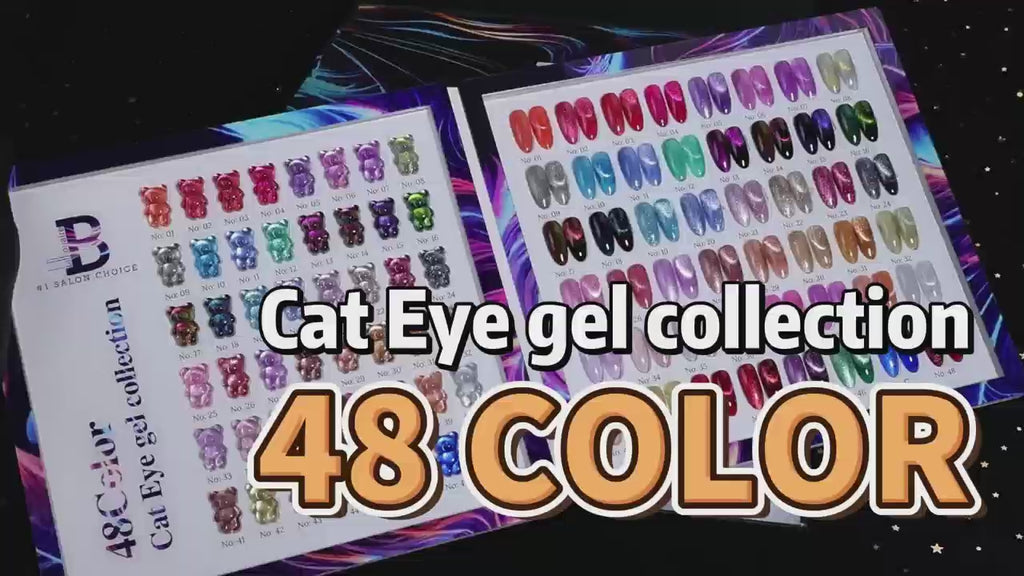 Billionaire Crystal Cateye Gel 48 Colors